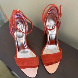 Ted Baker Open Toed Chunky Heel